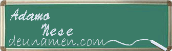 Adamo Nese Visitenkarte